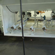 Installation works in road fuel tanker